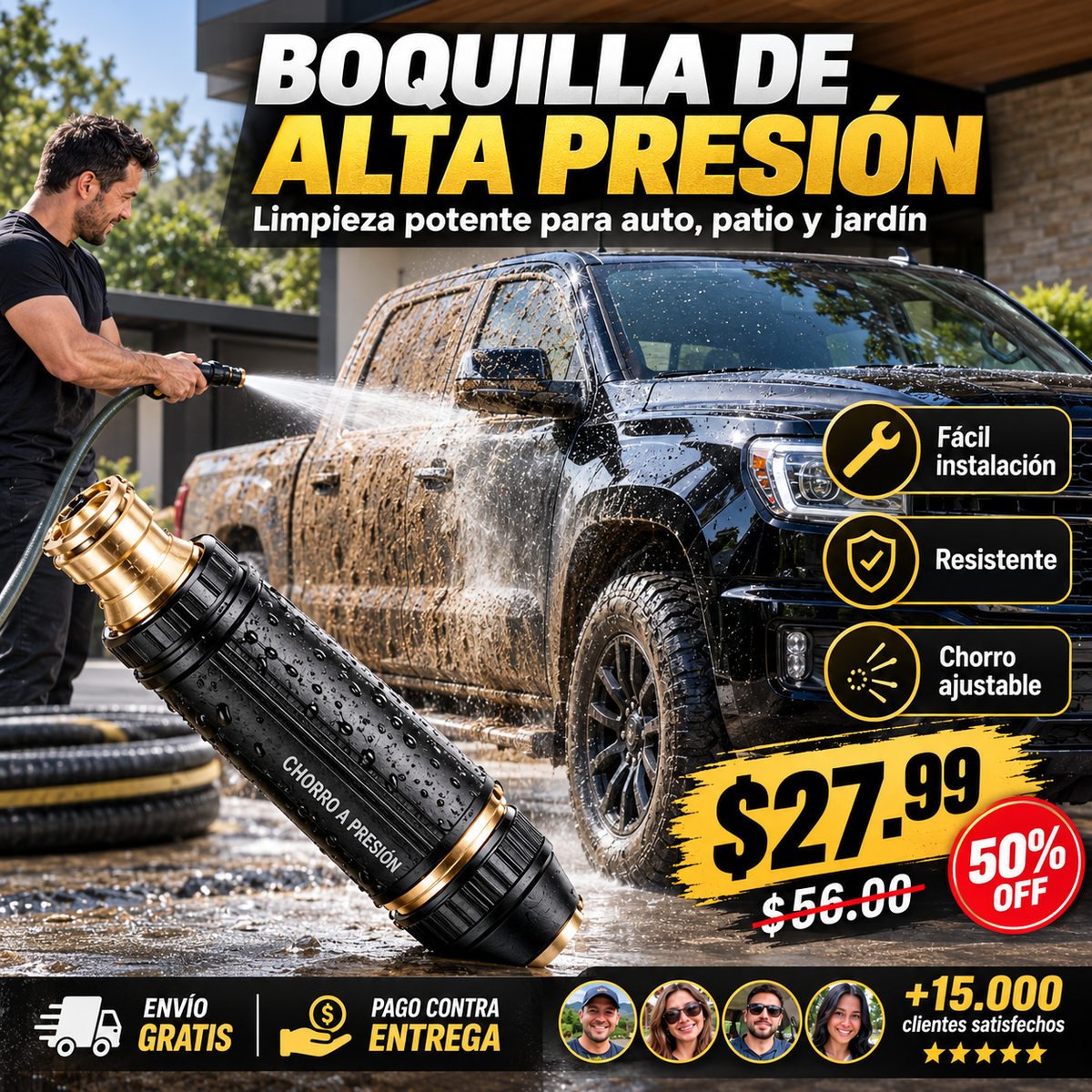 Boquilla de Alta Presión