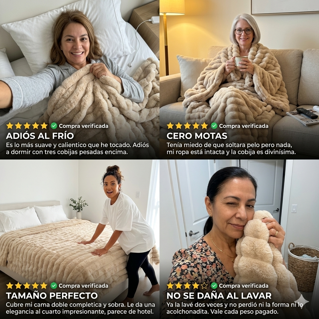 NUBIA™ Cobija de Conejo