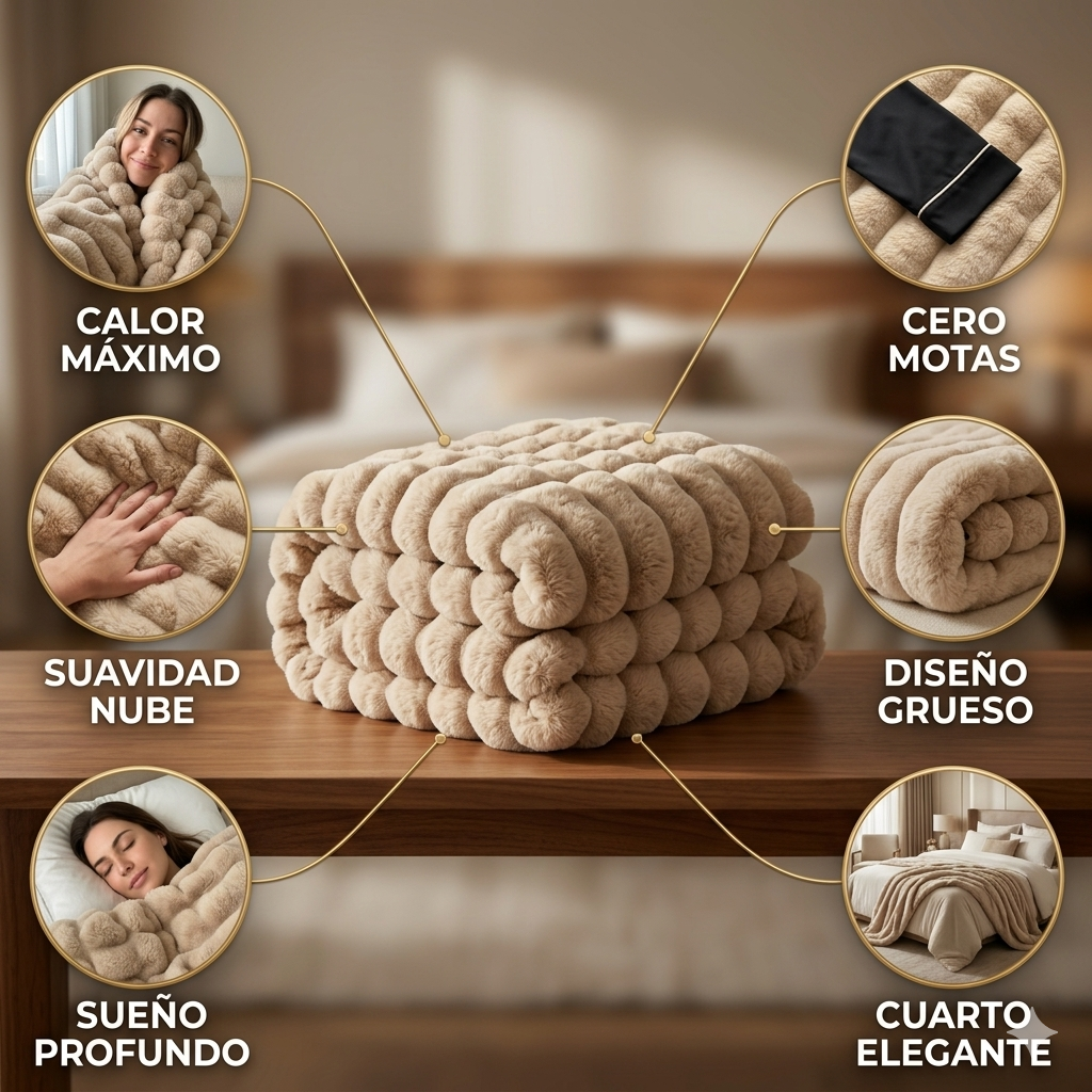 NUBIA™ Cobija de Conejo