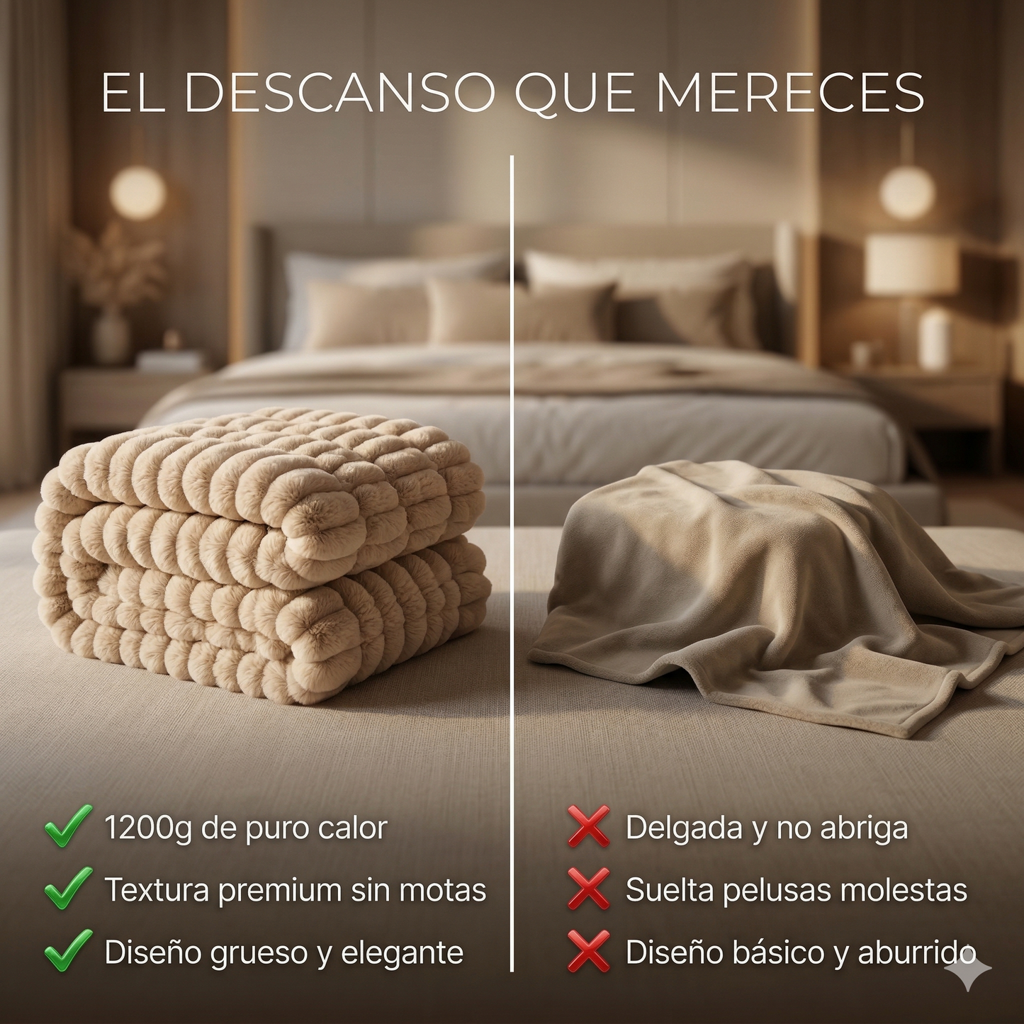 NUBIA™ Cobija de Conejo