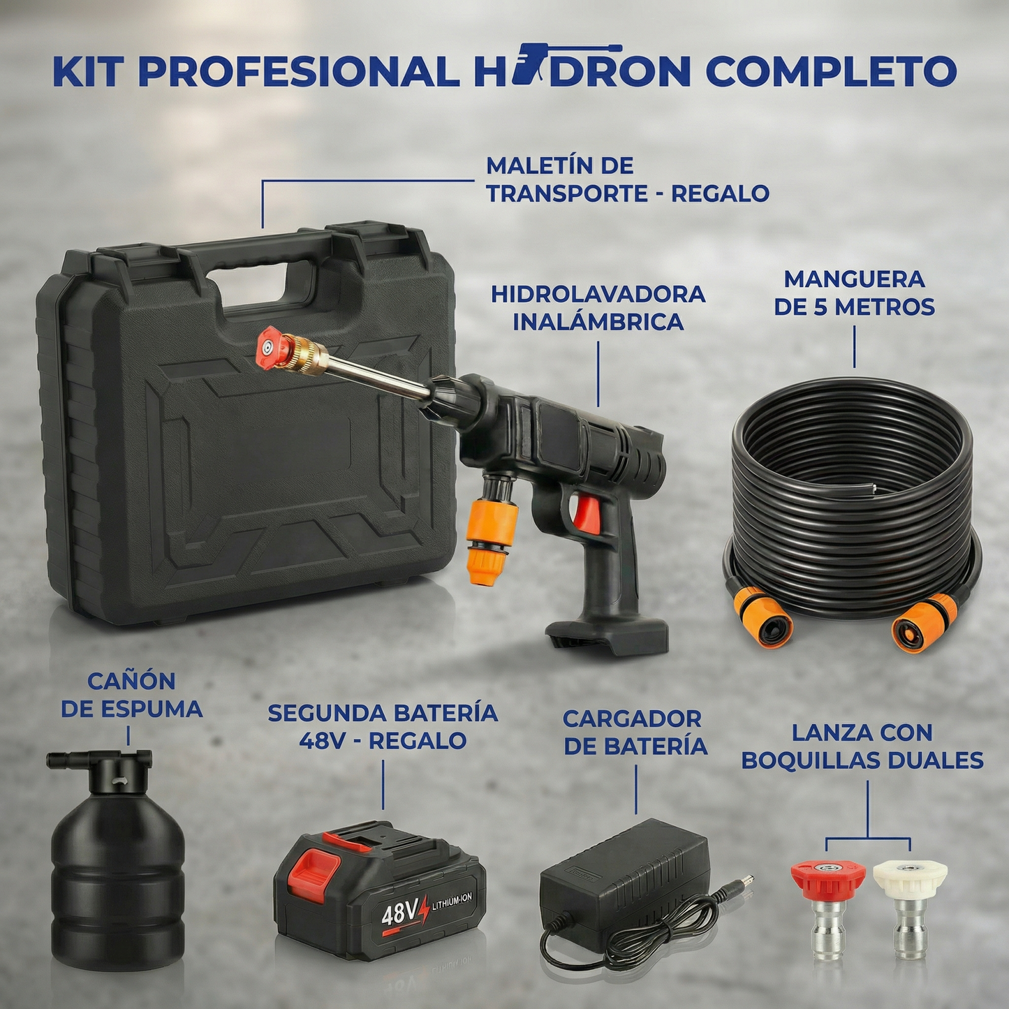 HYDRON™ Hidrolavadora Portatil